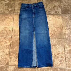 EUC Mother Reverse Pencil Push Skirt